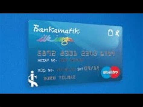 Işbank bankamatik kartı şifre alma